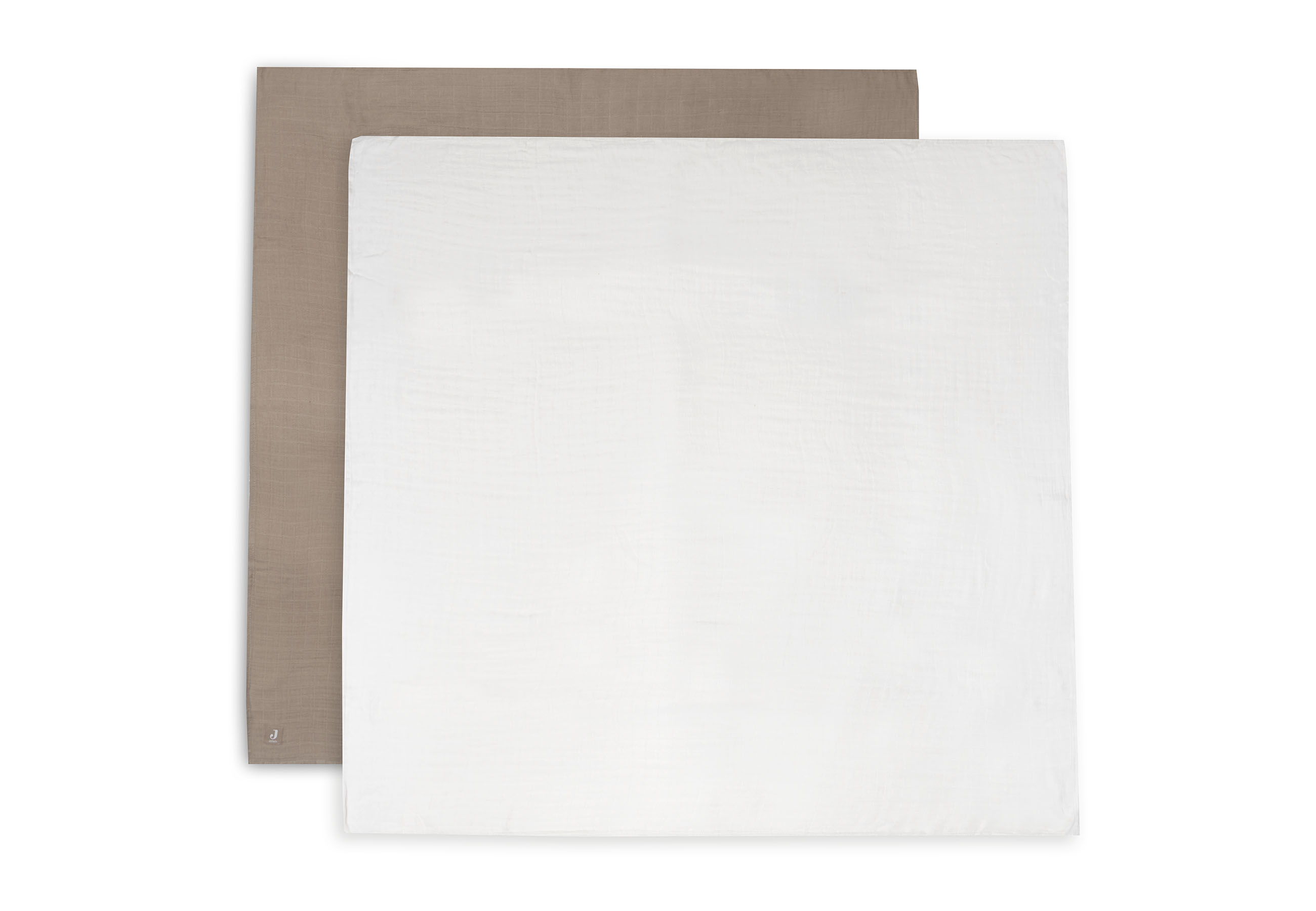 Hydrofiele Doek Bamboe Katoen - Groot - Biscuit / Ivory (2 stuks)