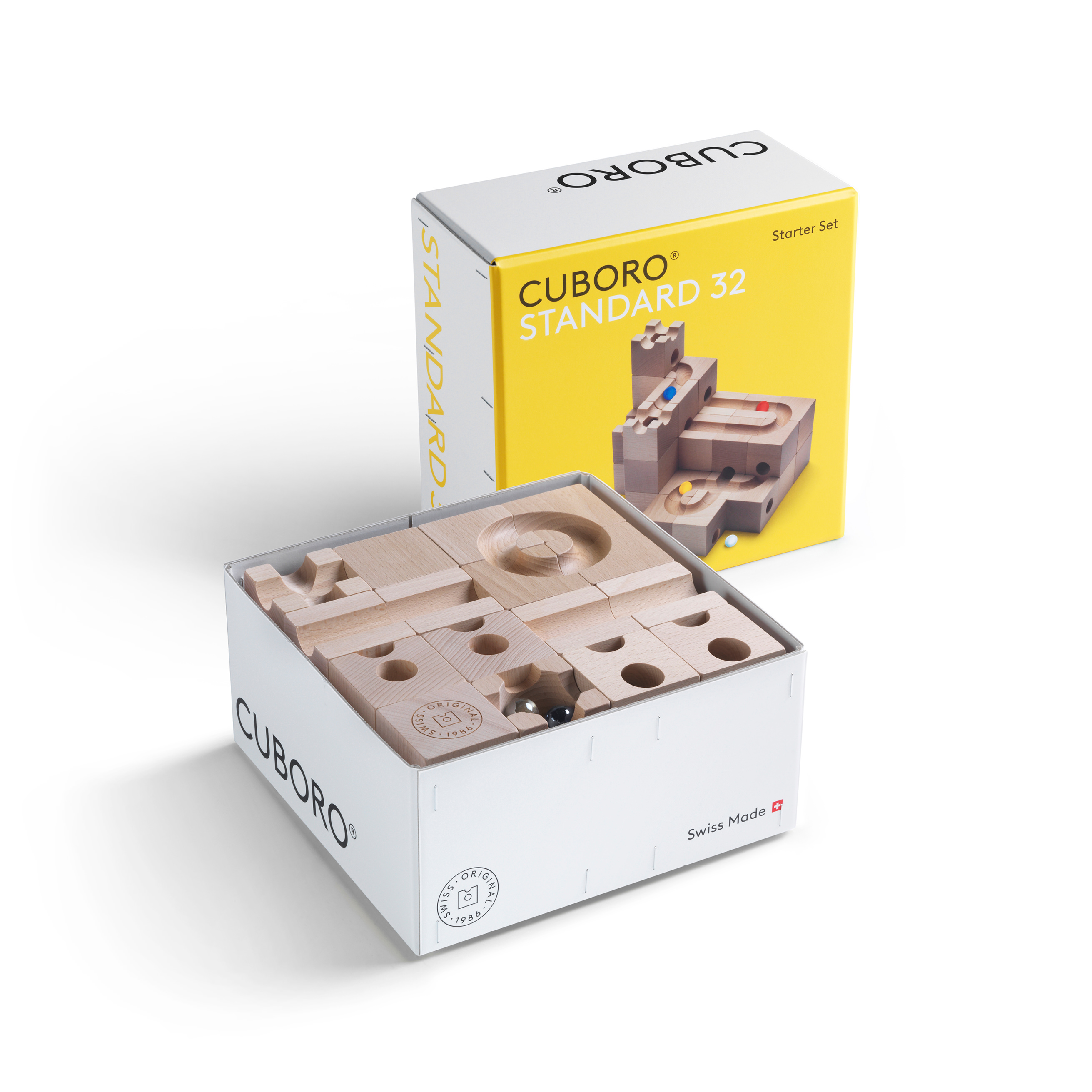 CUBORO knikkerbaan - Startset Standard 32