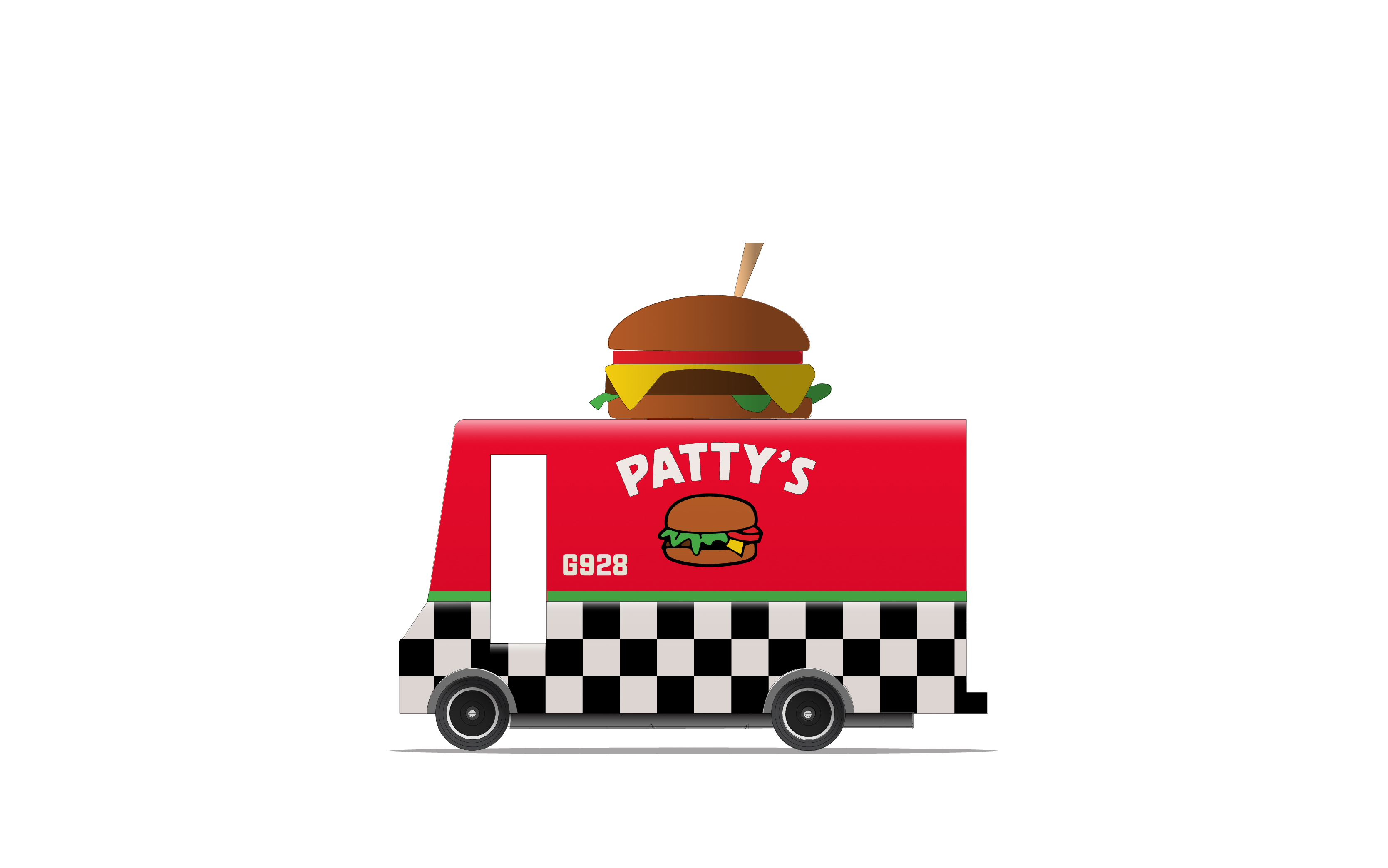 Candycar - Hamburger Van Candycar - Hamburger Van