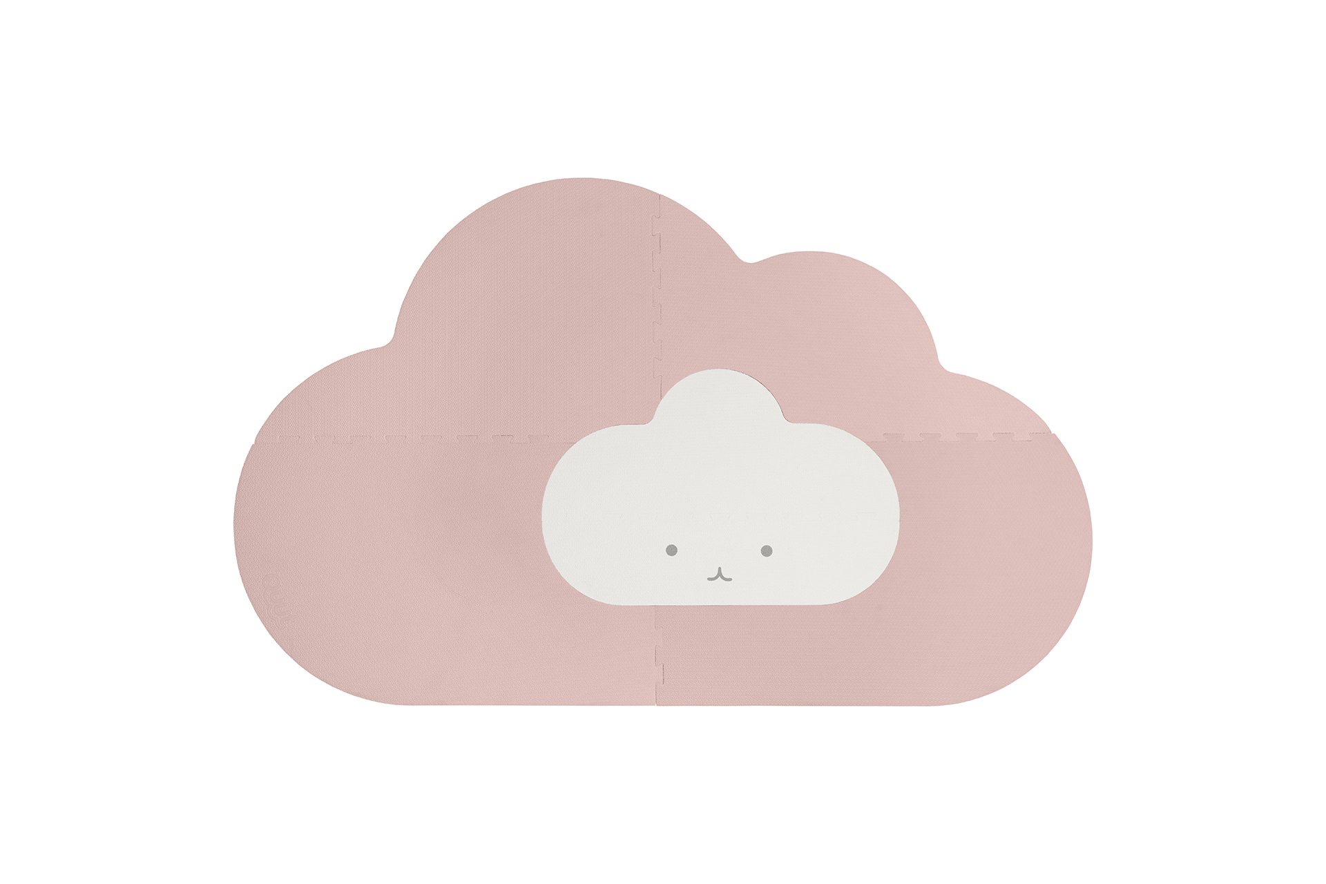 Speelmat cloud small - blush rose