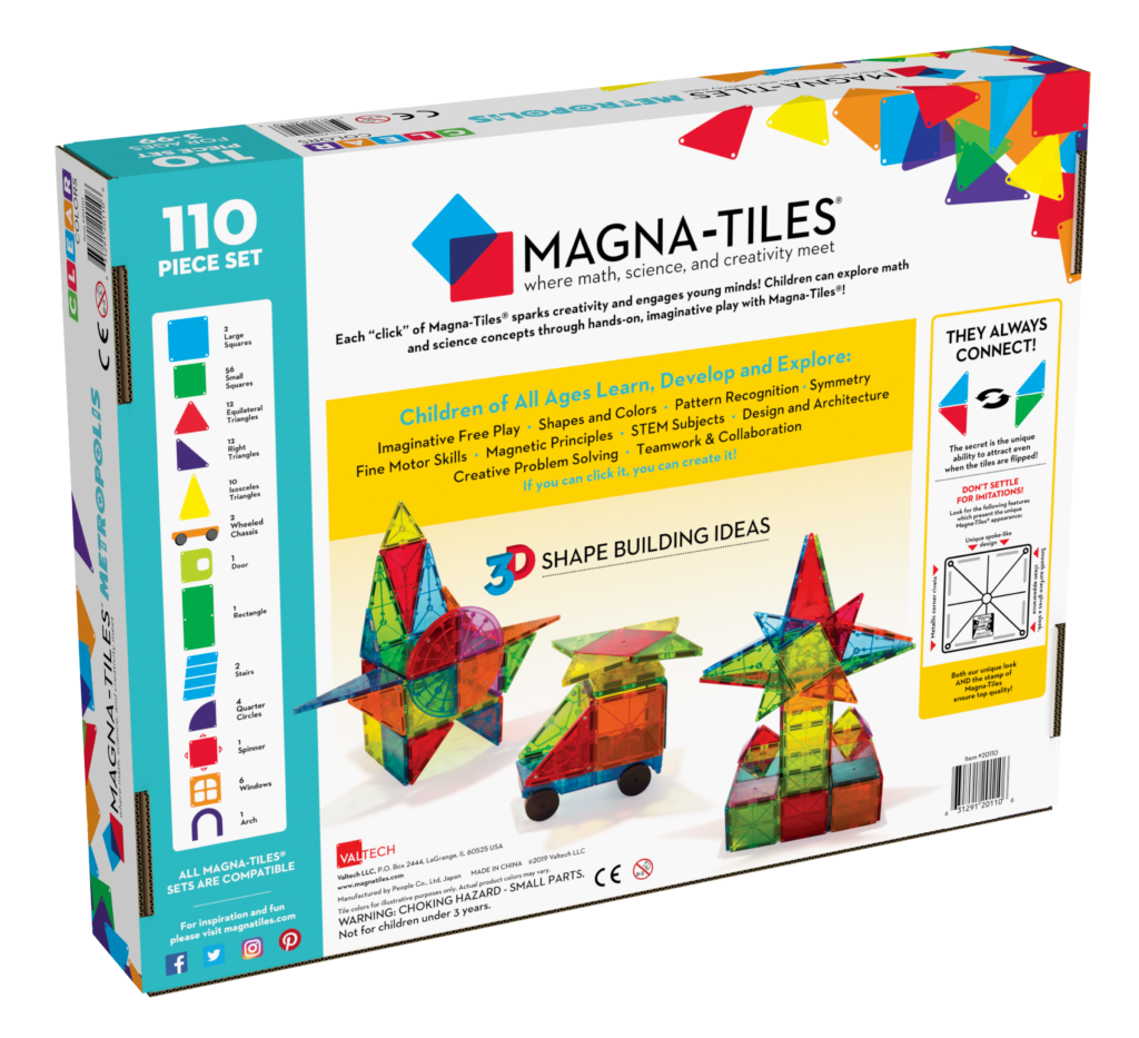 MAGNA-TILES Metropolis 110 stuks