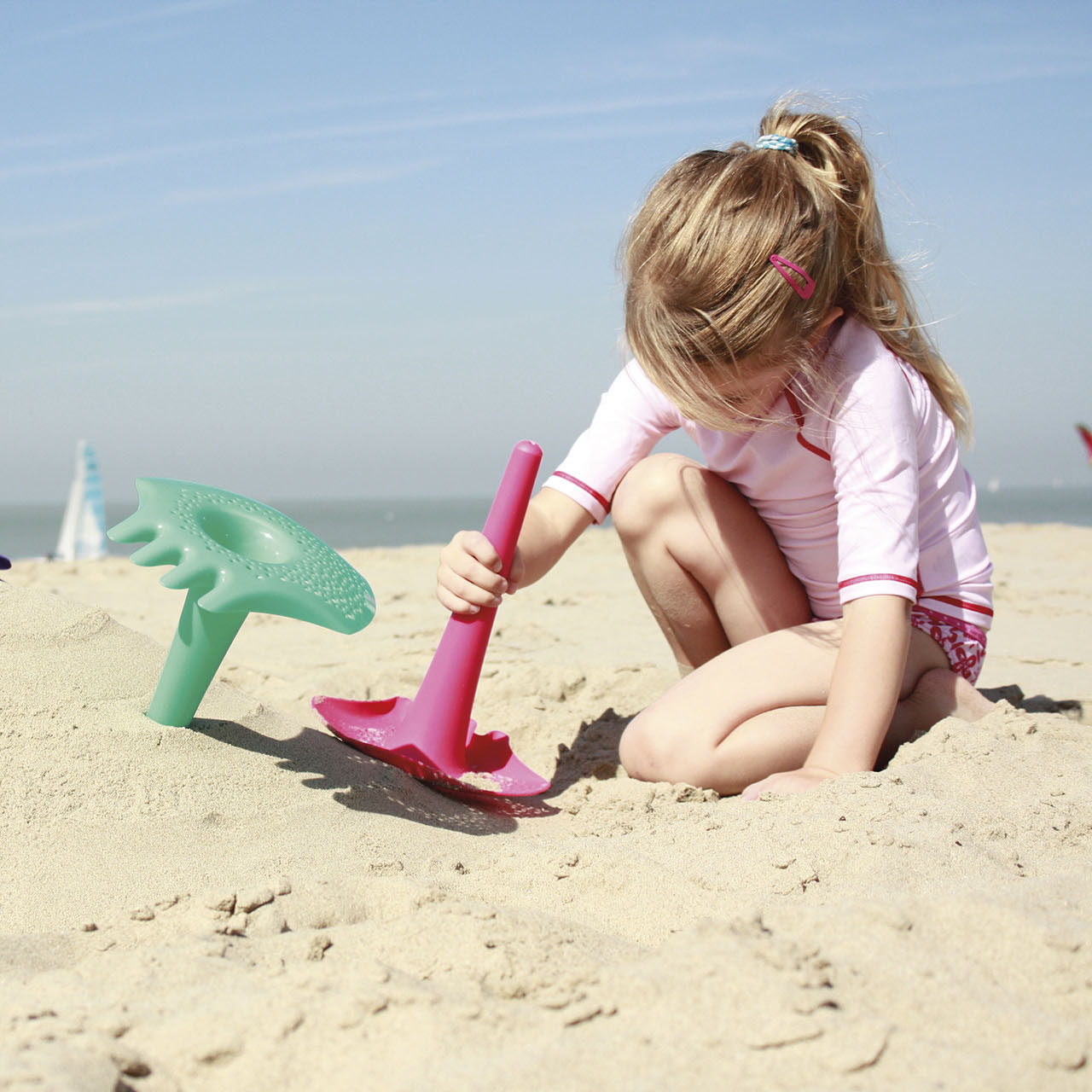 Strandspeelgoed Triplet - Lagoon