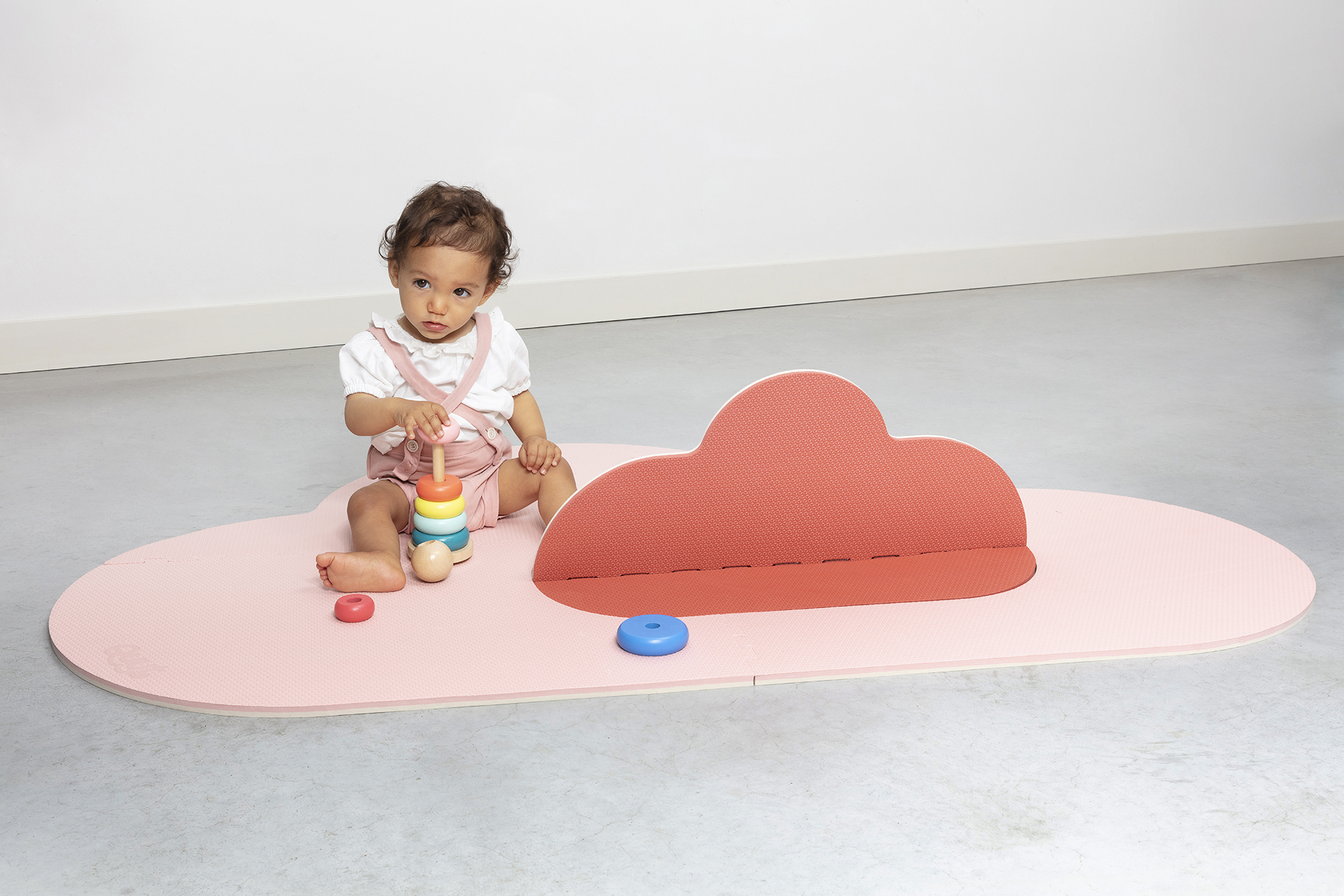 Speelmat cloud small - blush rose Speelmat cloud small - blush rose