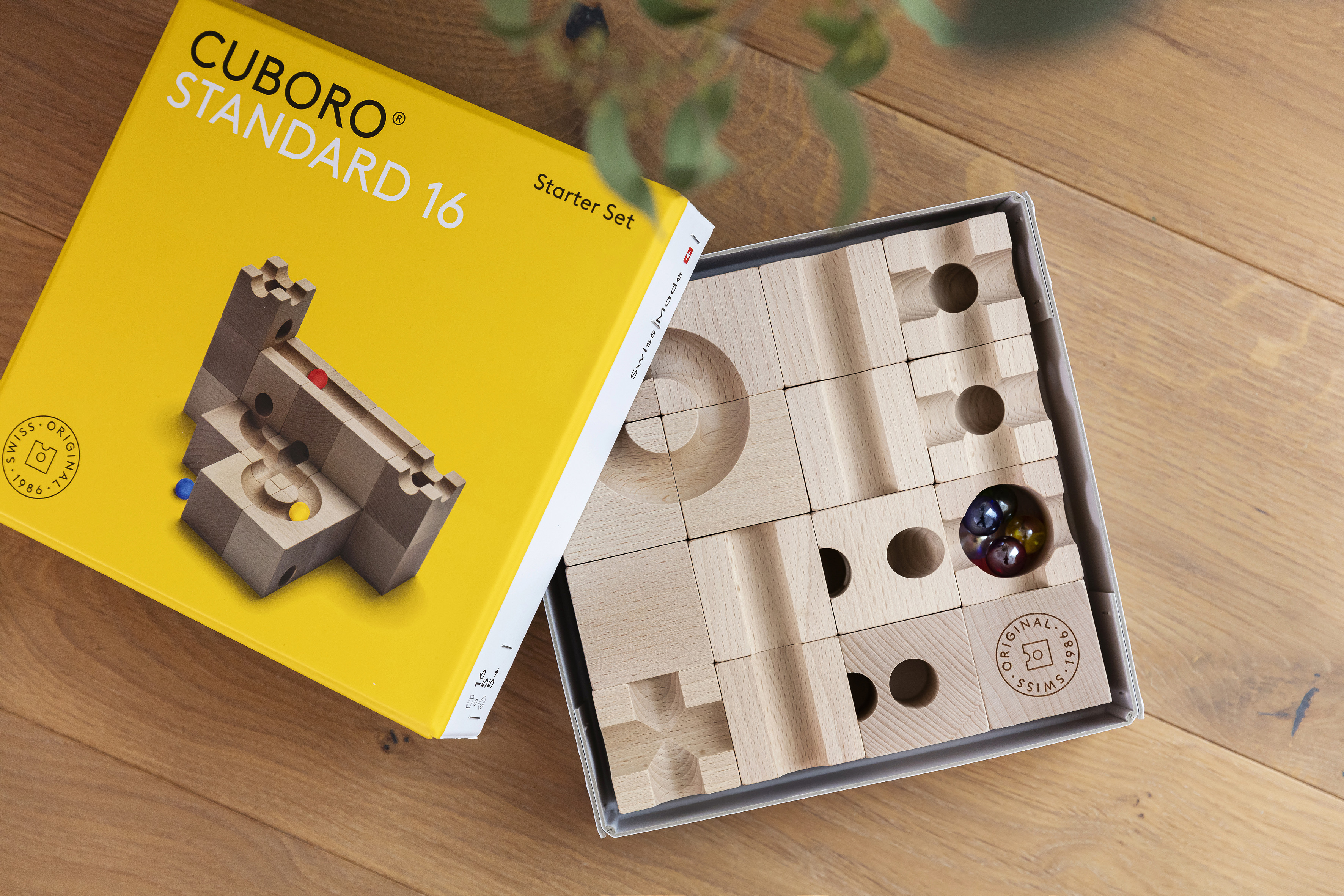 CUBORO knikkerbaan - Startset Standard 16