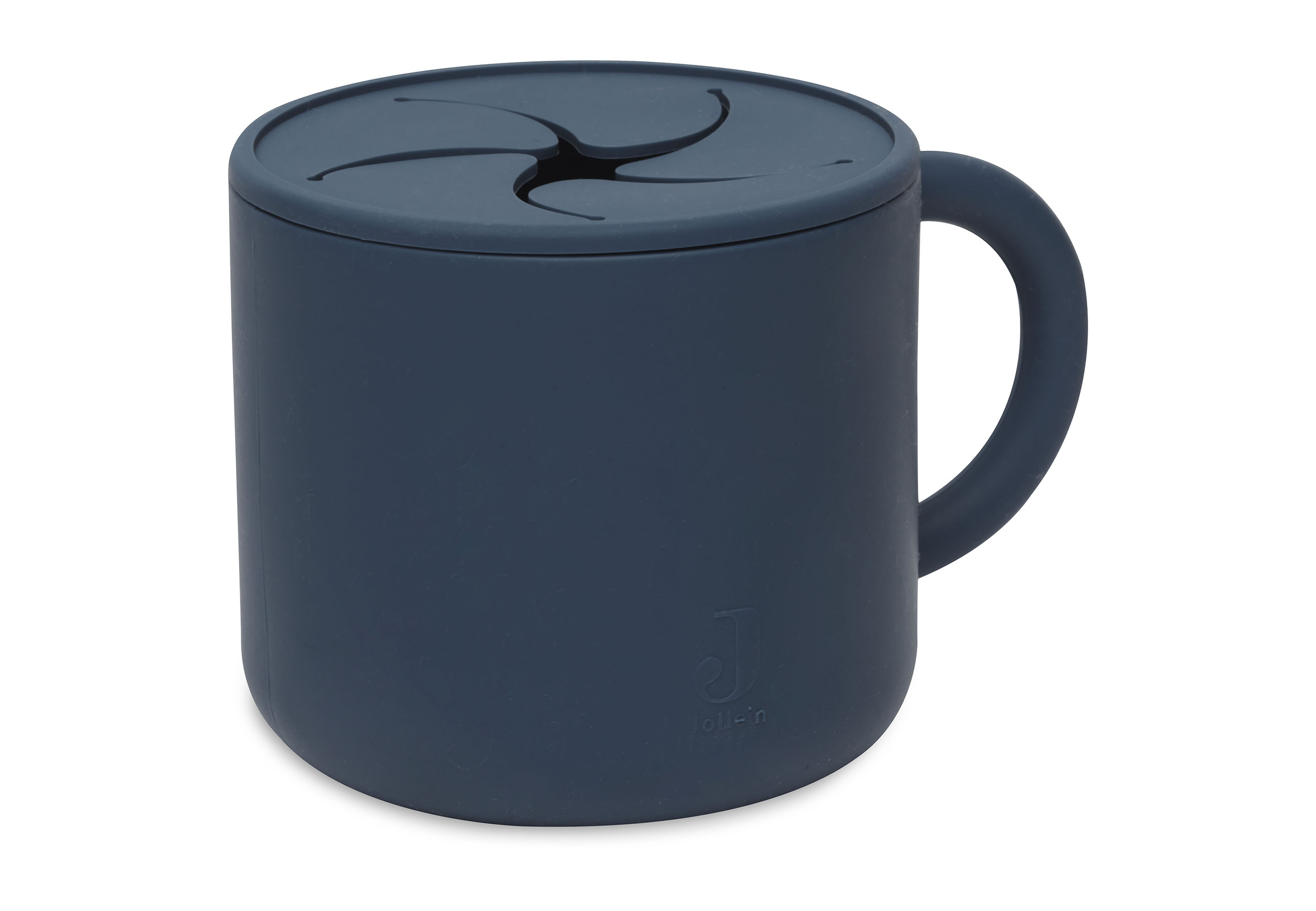 Snackcup Siliconen - Jeans blue