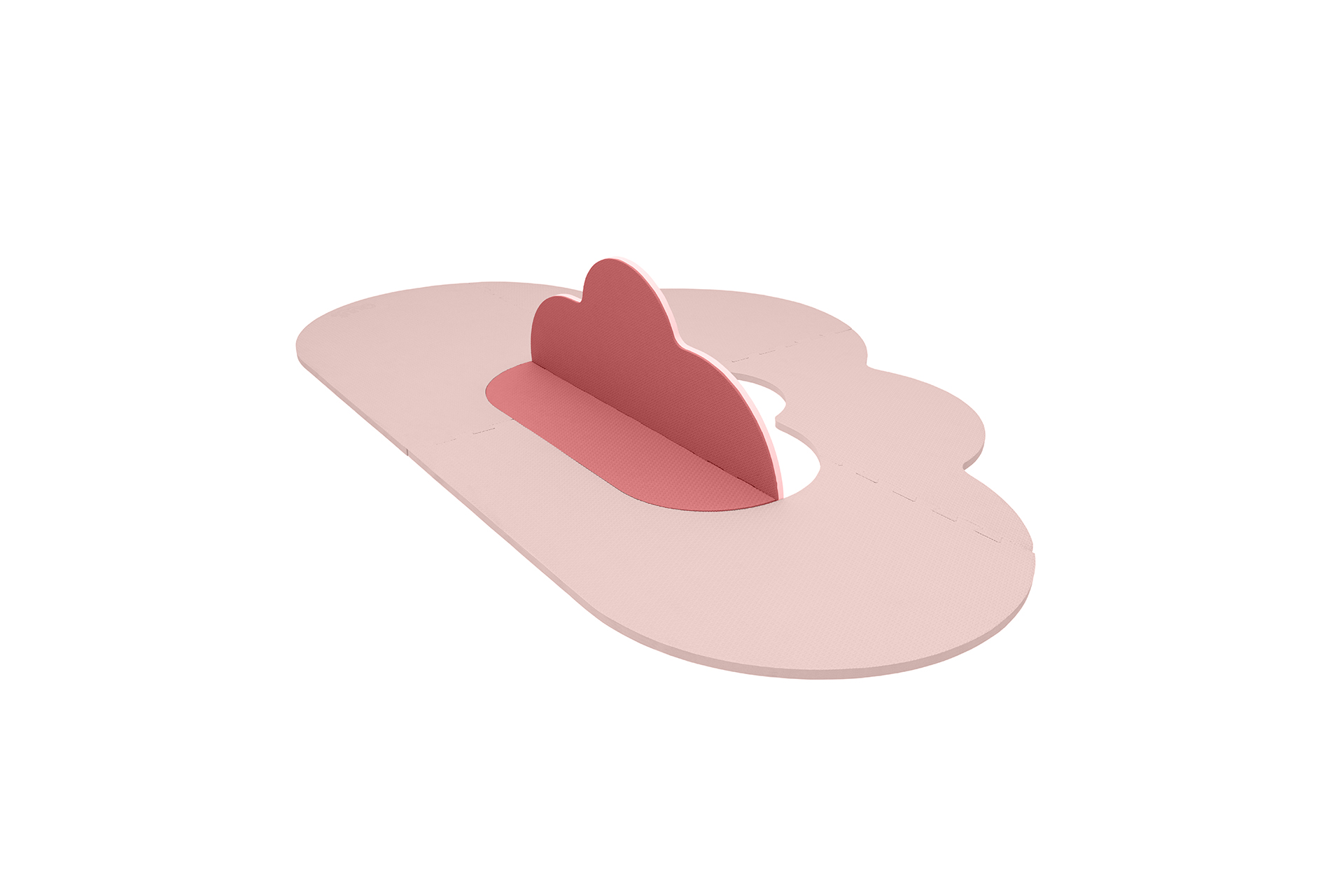 Speelmat cloud small - blush rose Speelmat cloud small - blush rose