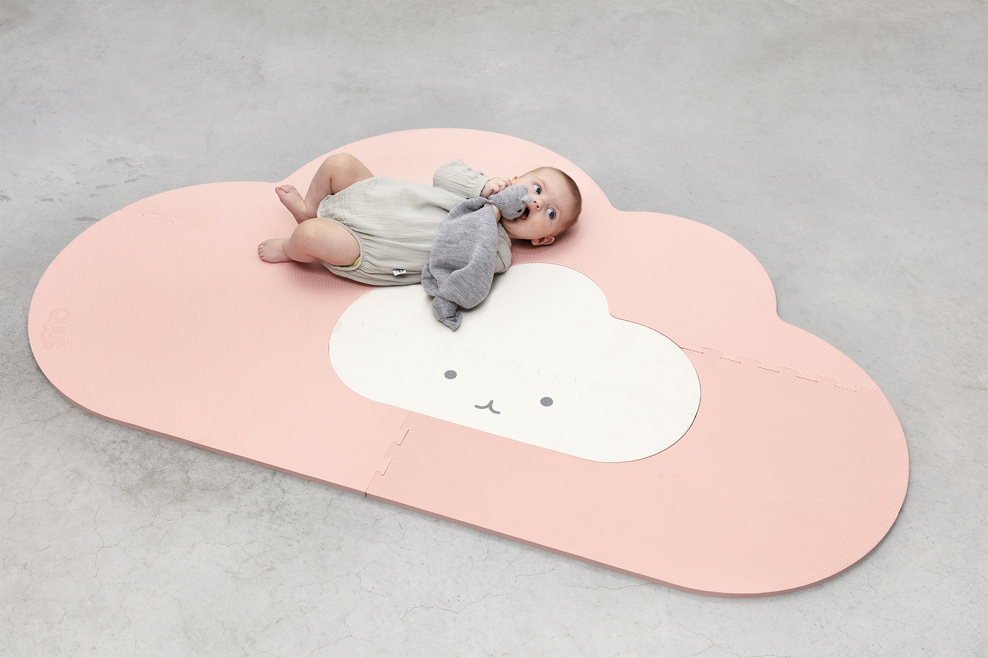Speelmat cloud small - blush rose Speelmat cloud small - blush rose