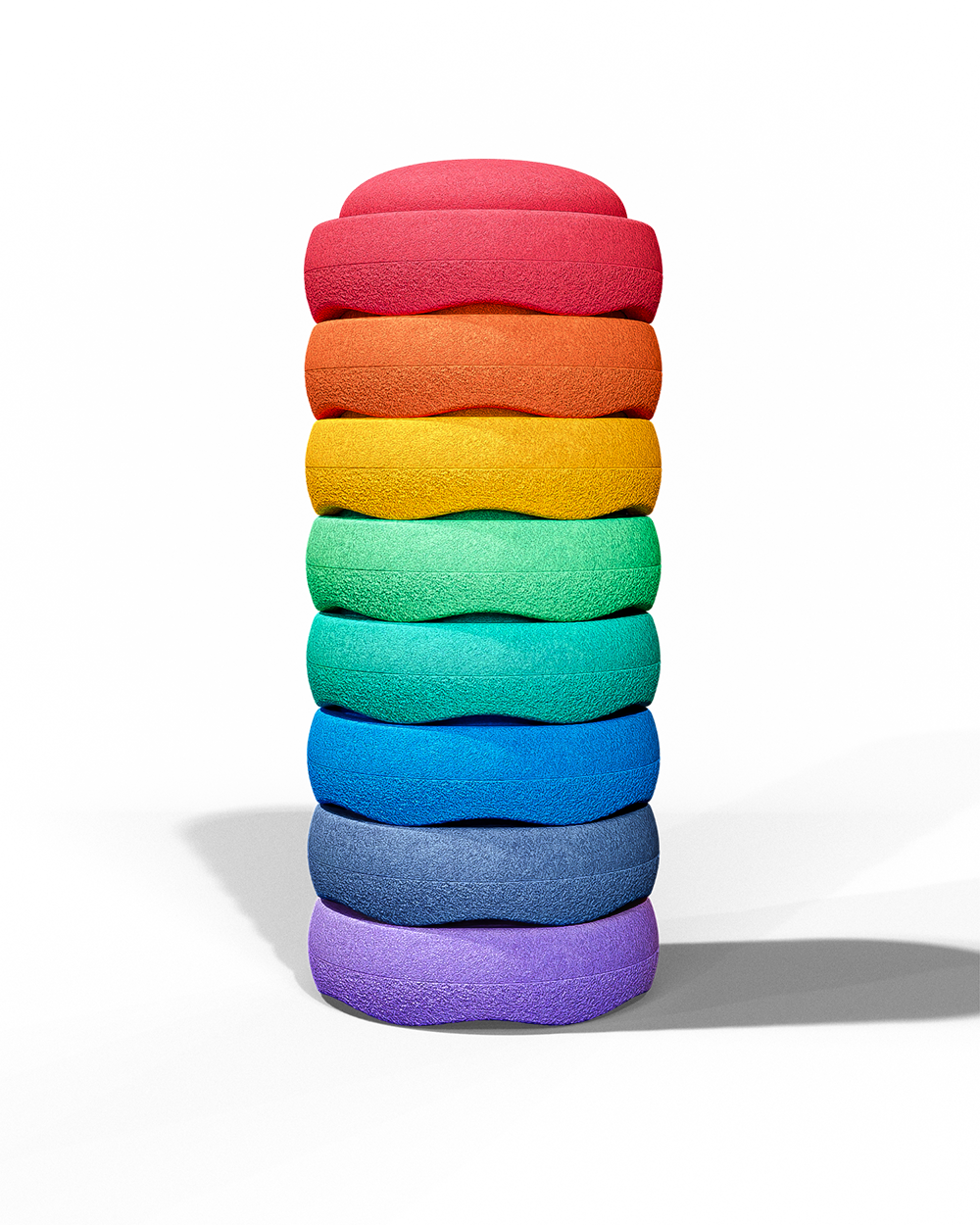 Stapelstein Rainbow Classic - Groot (8st) Stapelstein Rainbow Classic - Groot (8st)