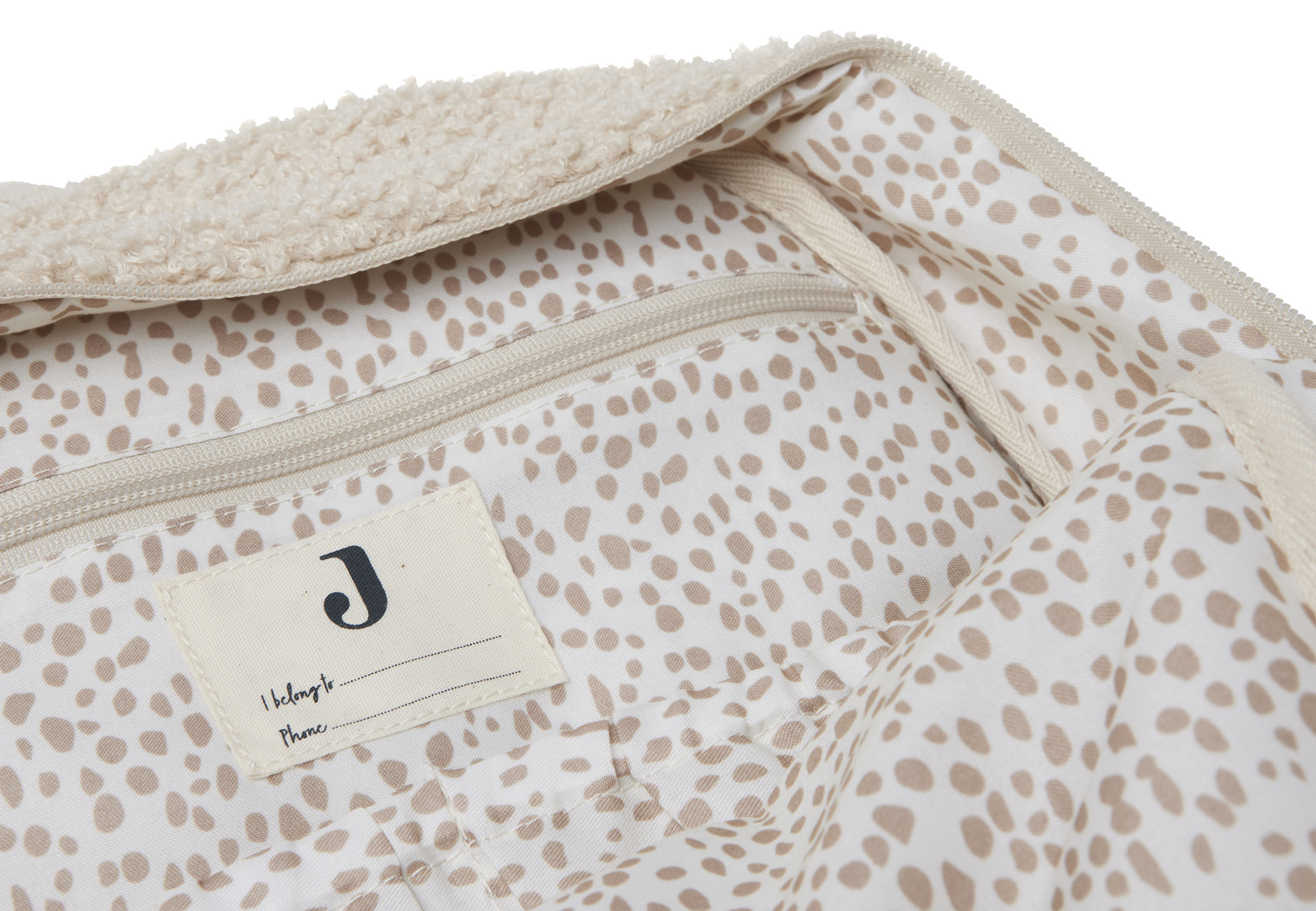 Luiertas rugzak Boucle - Naturel