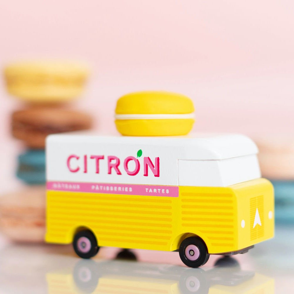 Candycar - Macaron Van Citron
