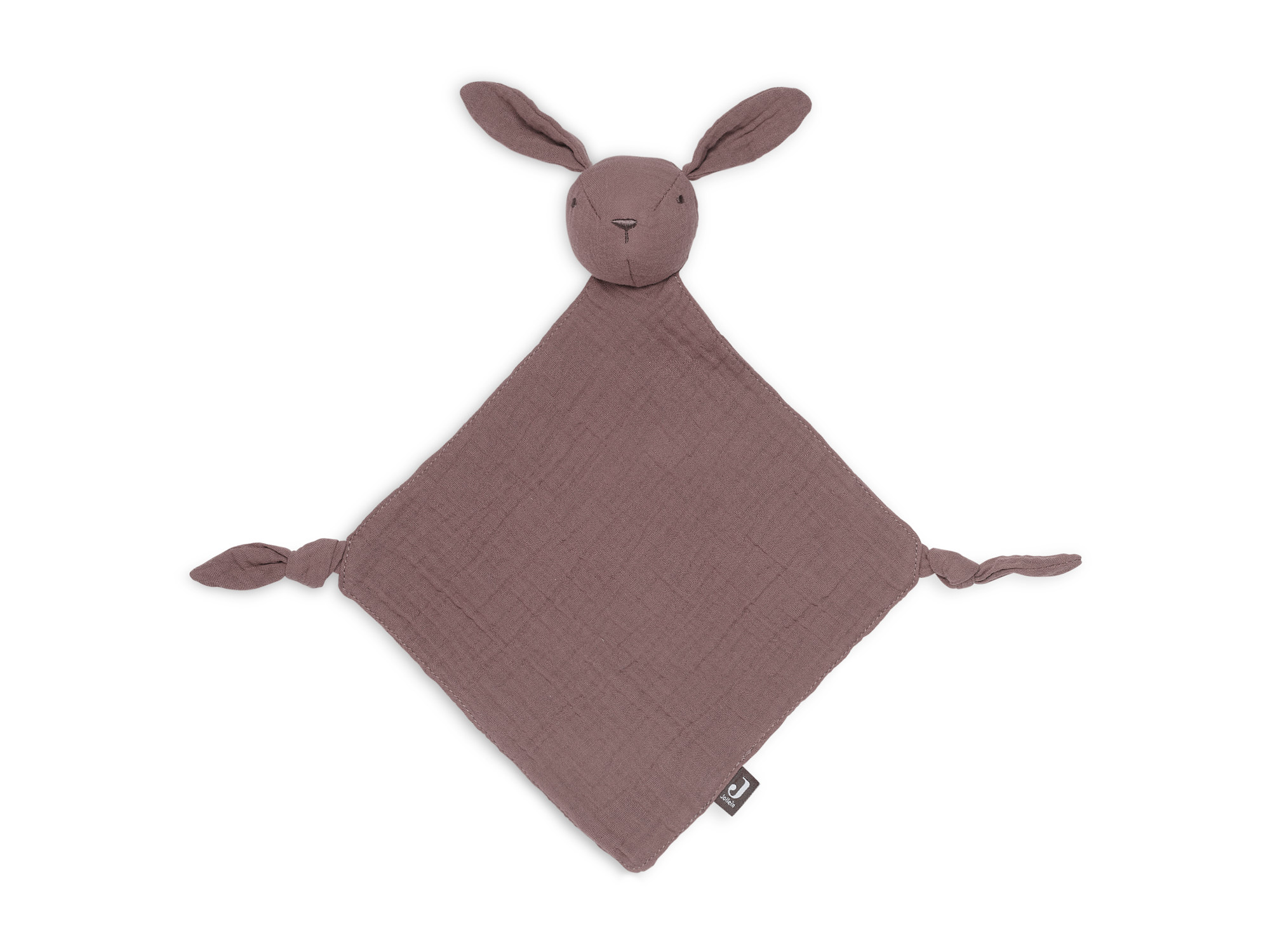 Speendoekje bunny ears - Chestnut