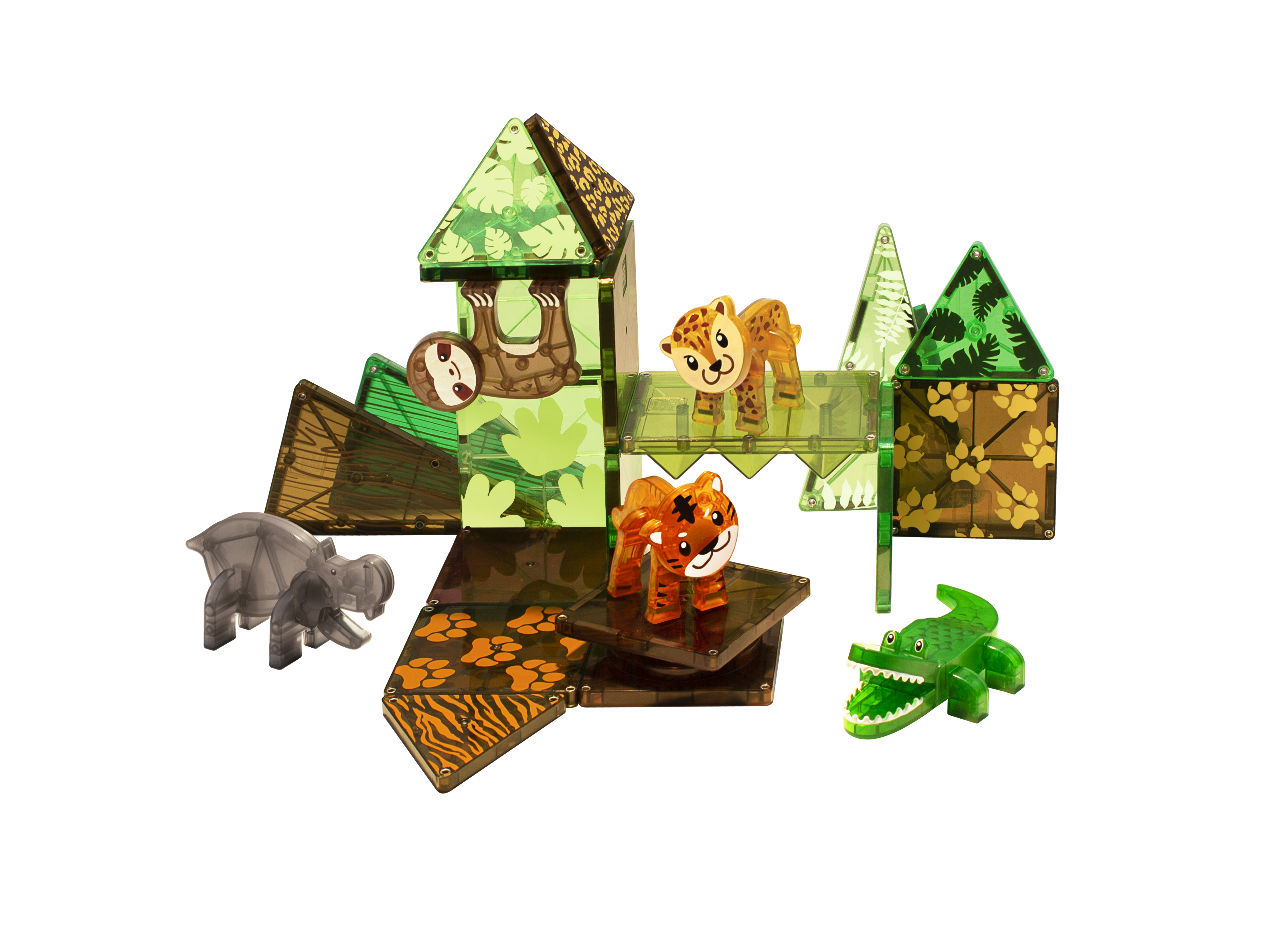 MAGNA-TILES Jungle Animals 25 stuks