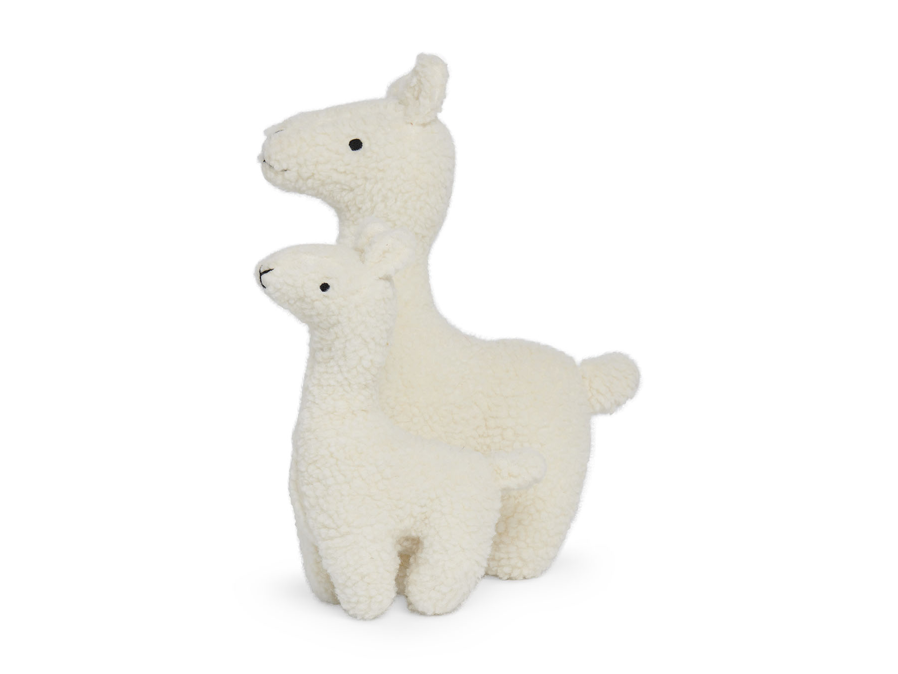 Knuffel lama XL - Off-white
