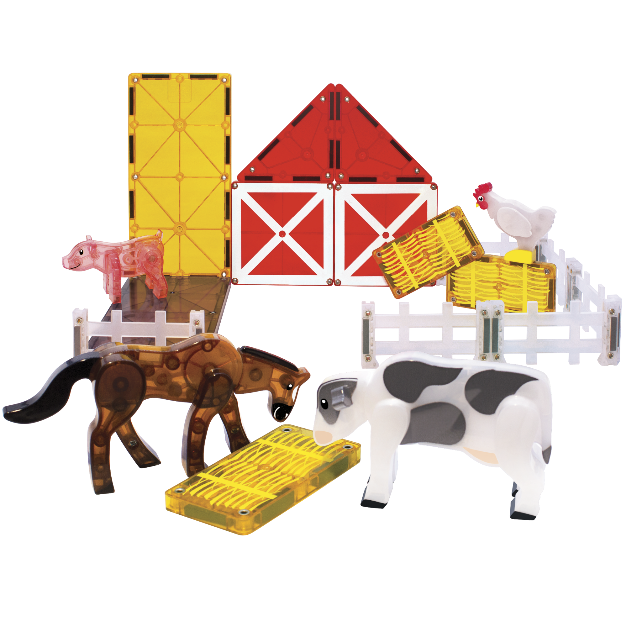 MAGNA-TILES Farm Animals 25 stuks