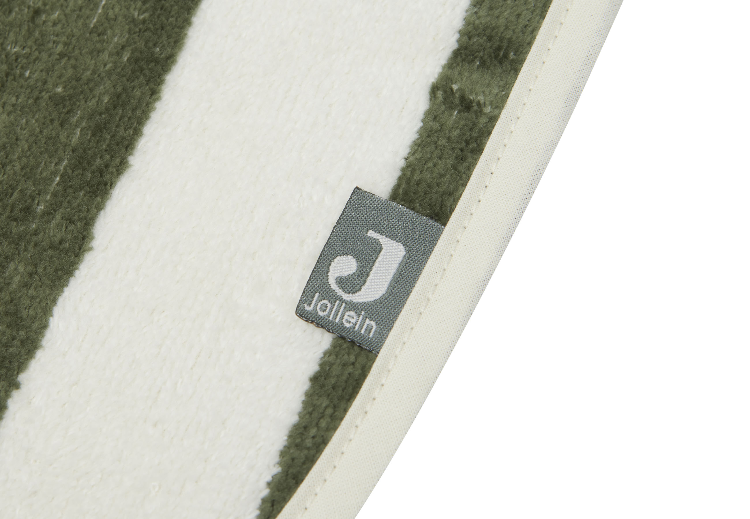 Slab Stripe Terry (2 stuks) - Leaf green - GOTS