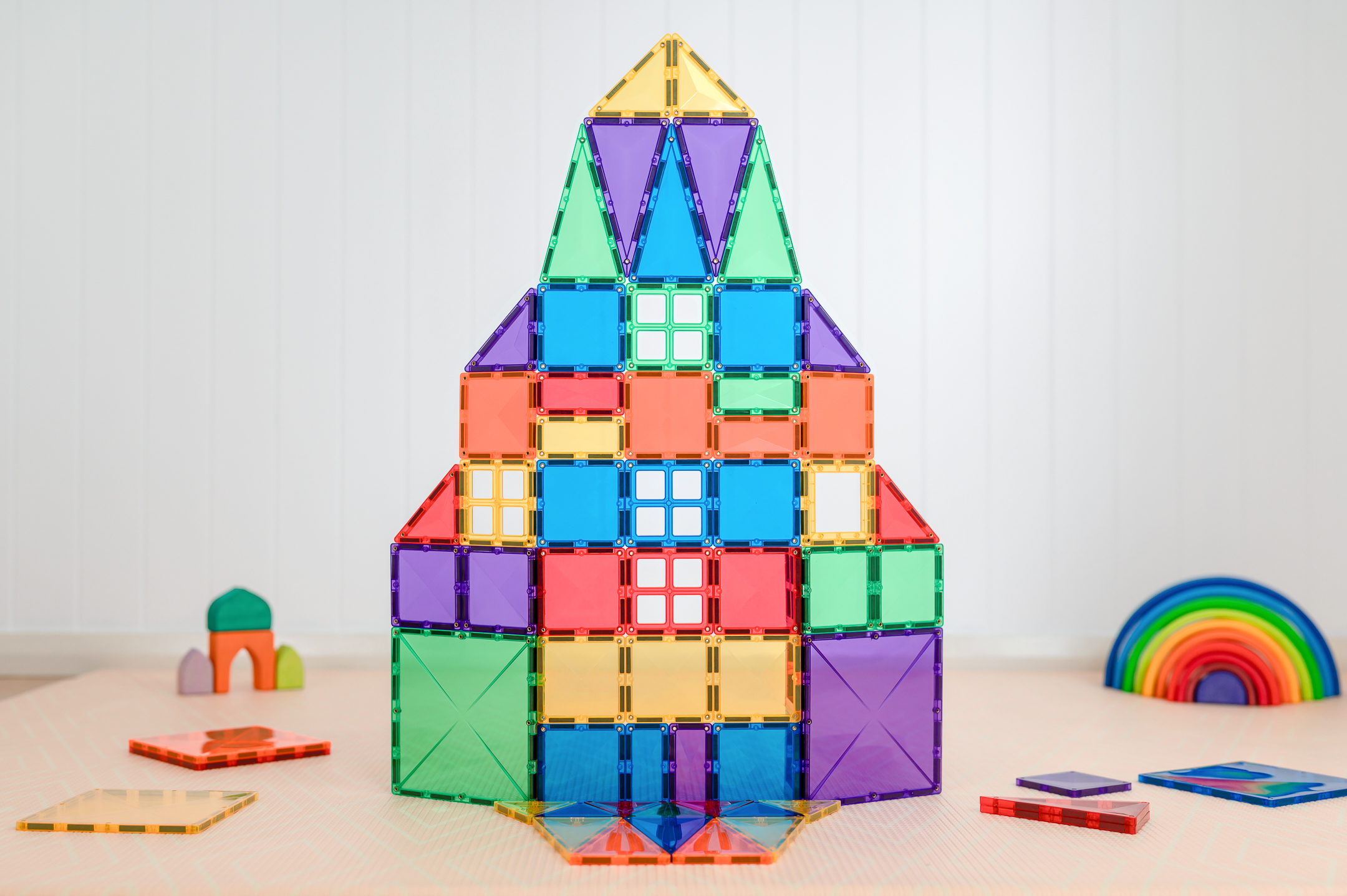 Connetix Rainbow Creative Pack - 102 stuks Connetix Rainbow Creative Pack - 102 stuks