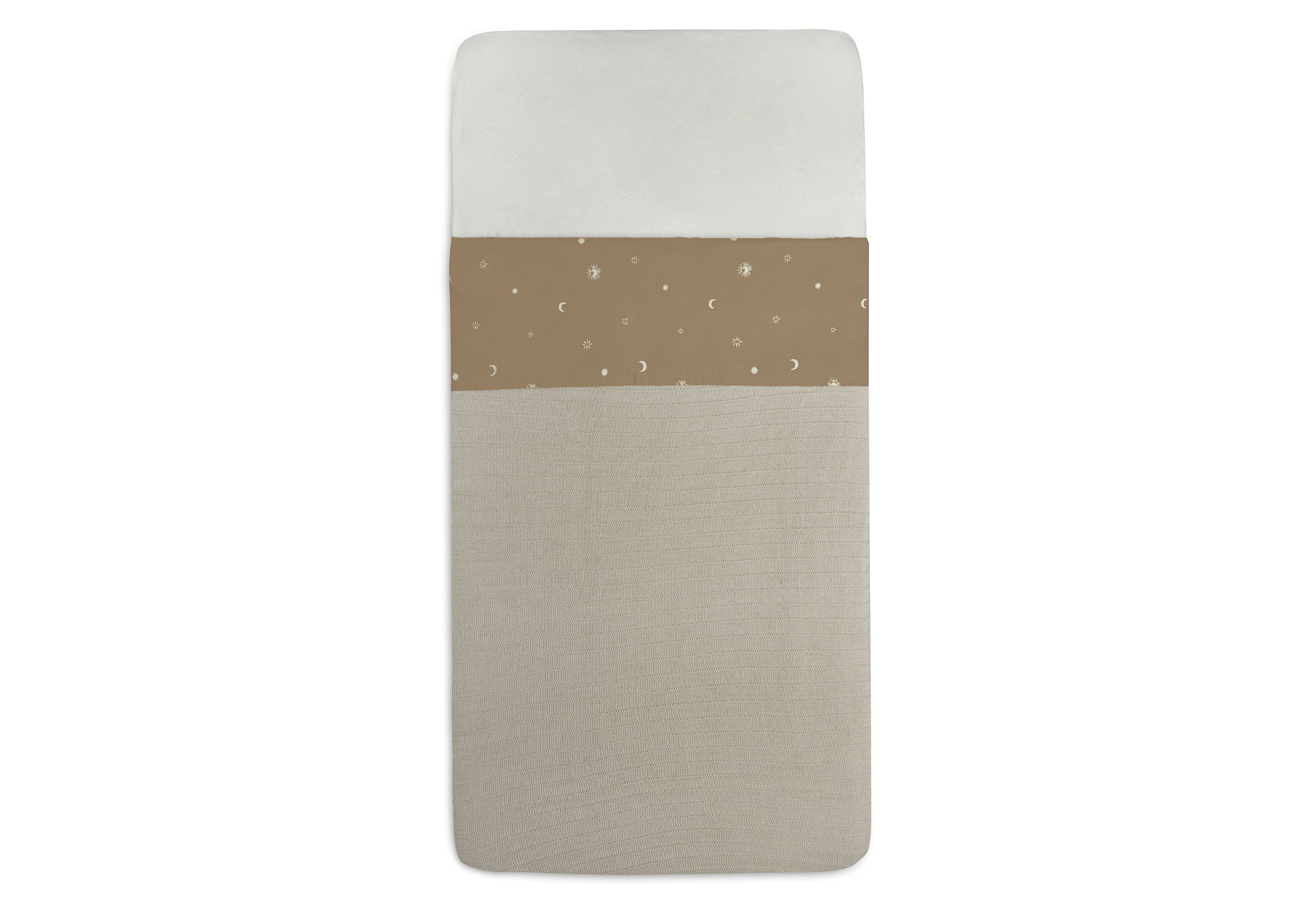 Laken wieg 75 x 100cm - Stargaze - Biscuit