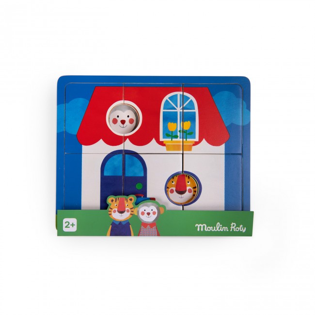 Puzzel met 3 niveaus