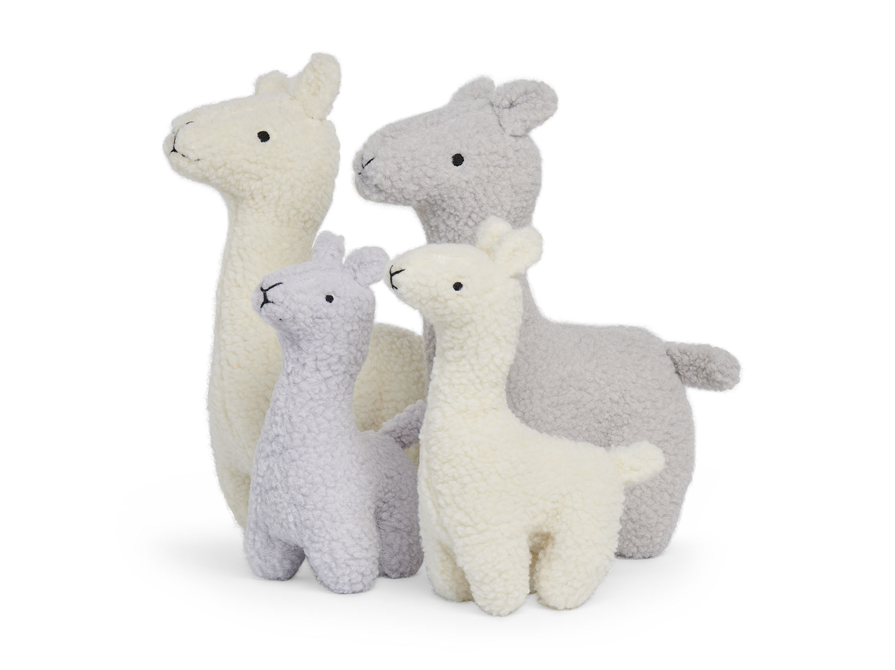 Knuffel lama XL - Grey