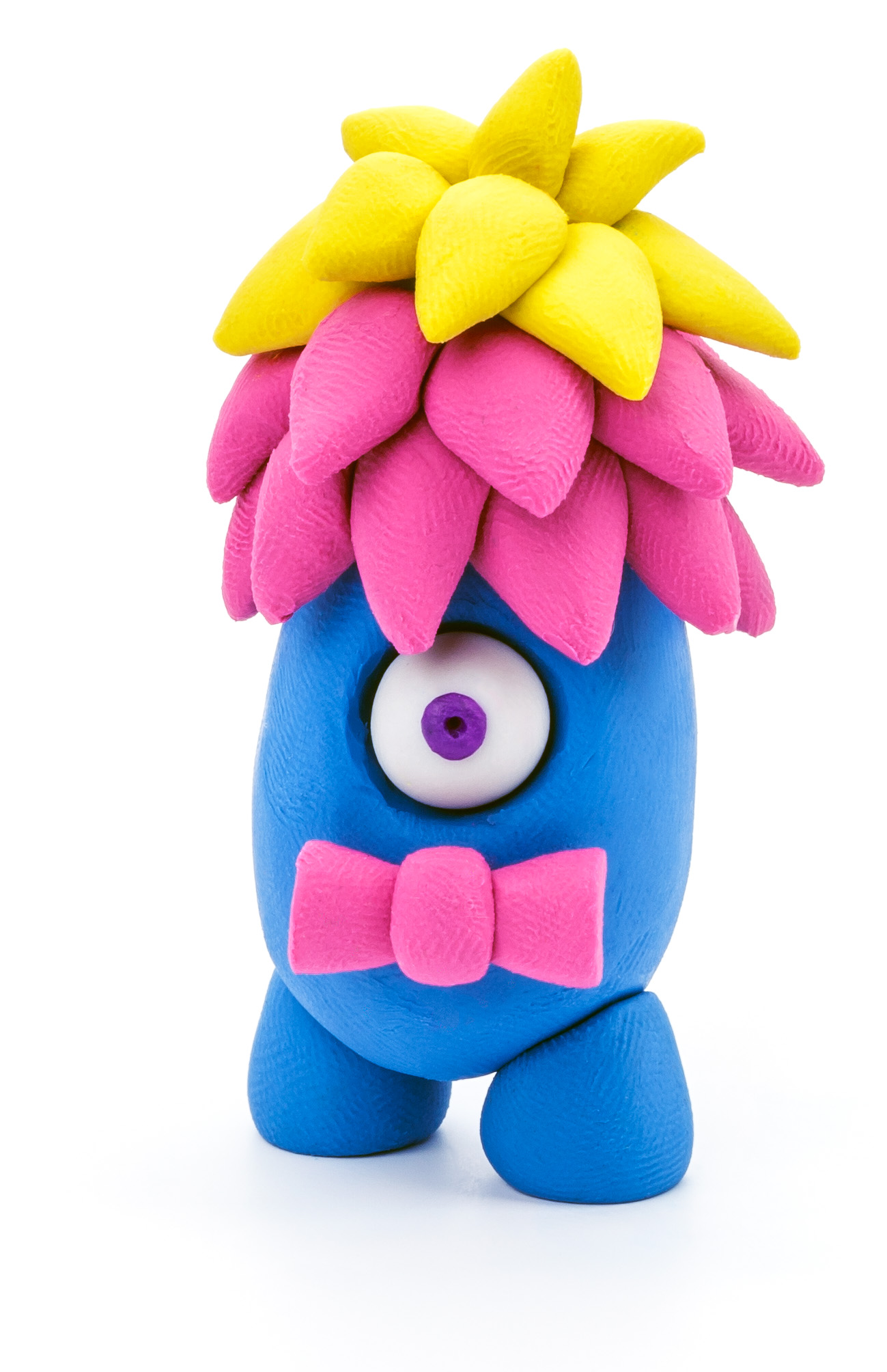 Boetseerklei Monsters - 1 figuur - Hipster