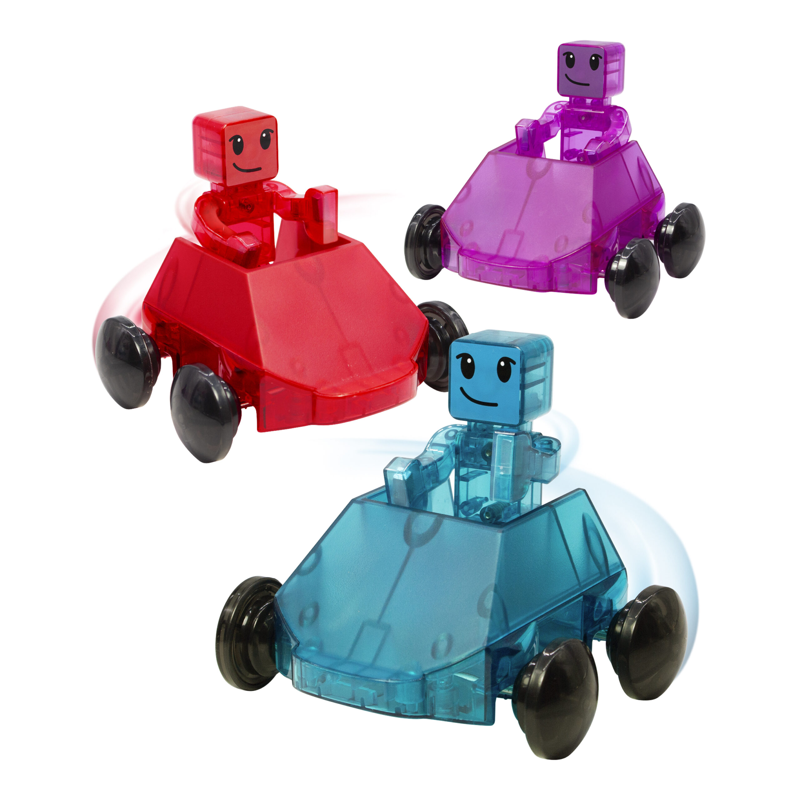 MAGNA-TILES Dashers uitbreidingsset - 3 stuks