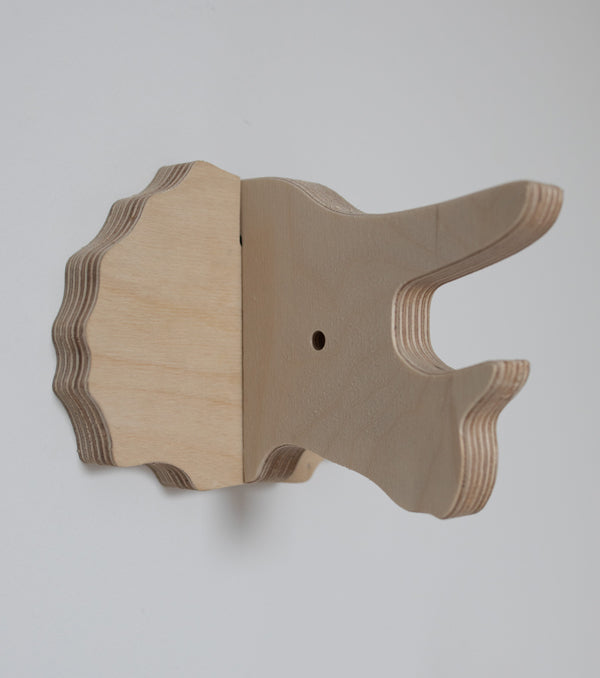Houten wandhaak - Dino Dirk