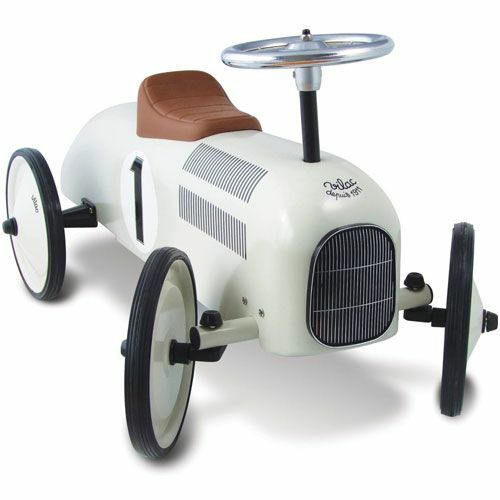 Vintage Loopwagen - Parelmoer