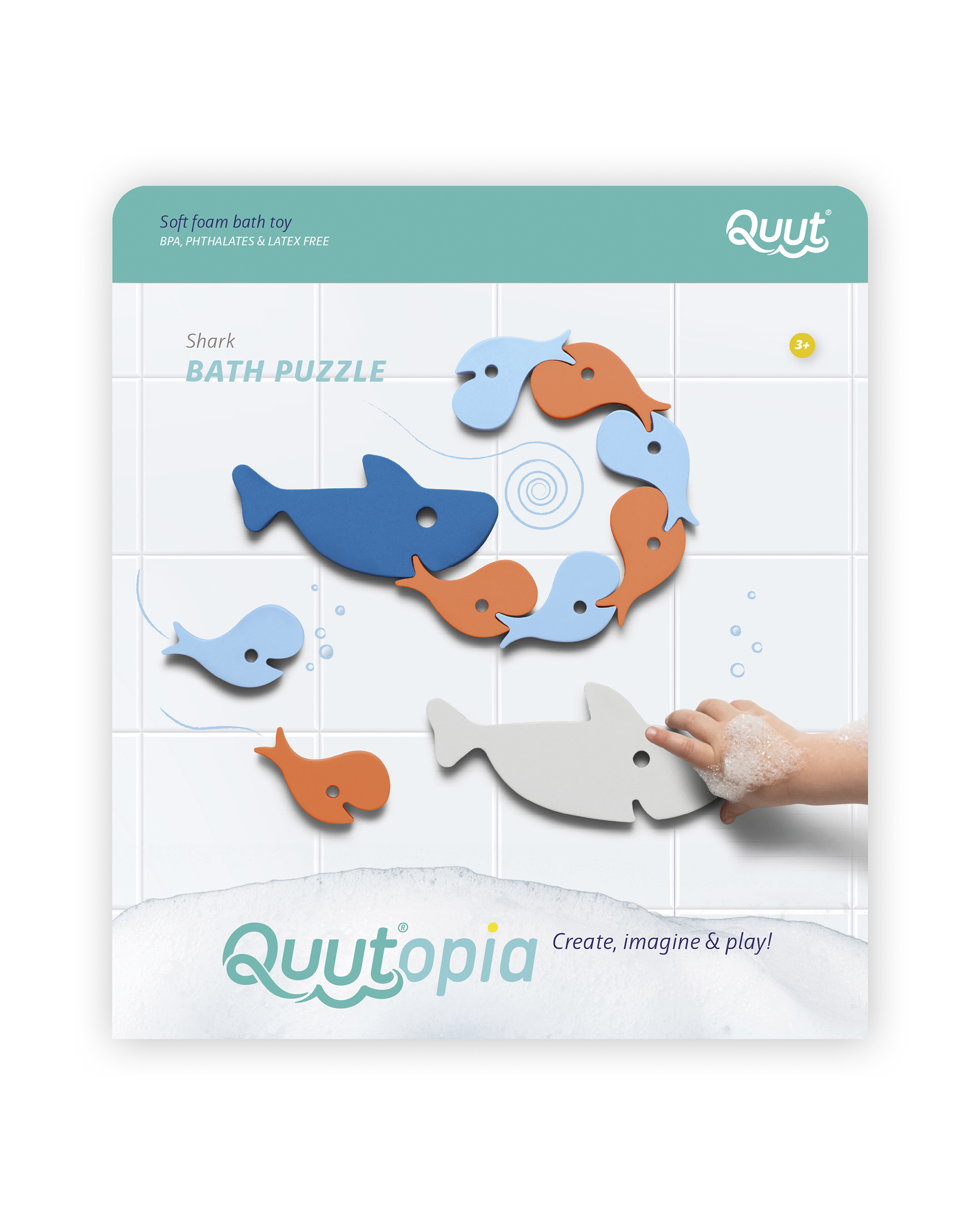 Quutopia shark badpuzzel