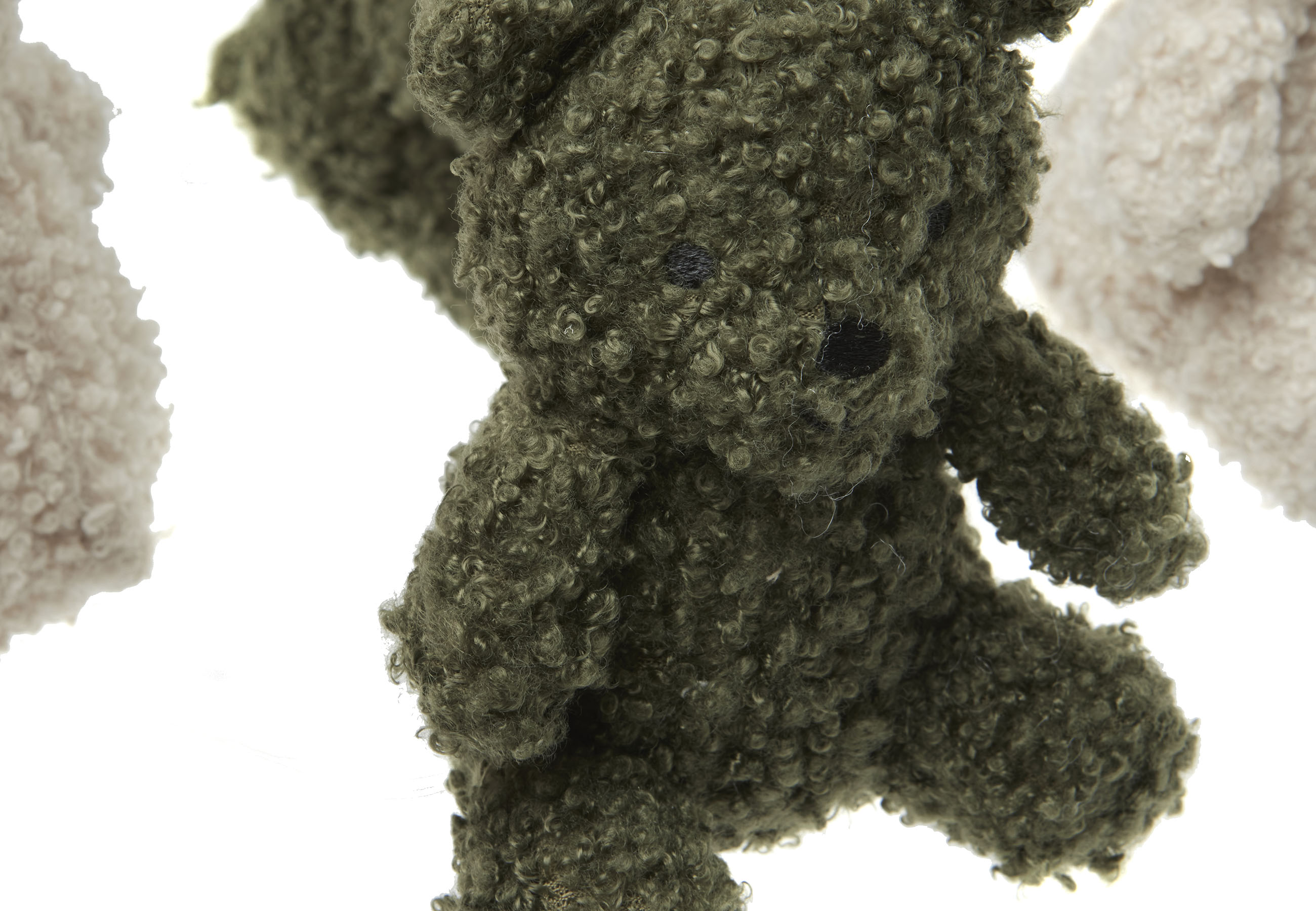 Baby Mobiel Teddy Bear - Leaf green/Naturel