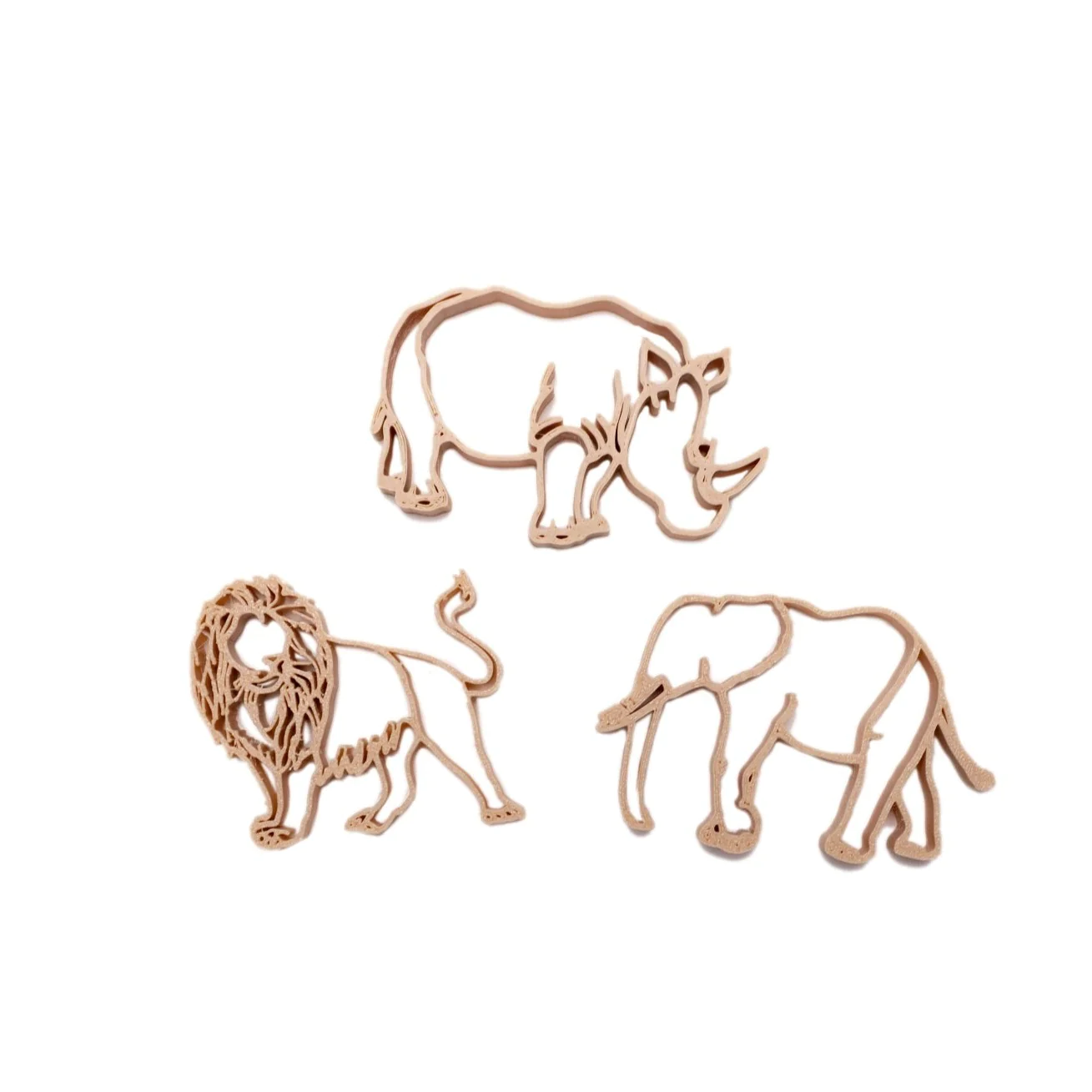 Grennn uitstekers safari dieren