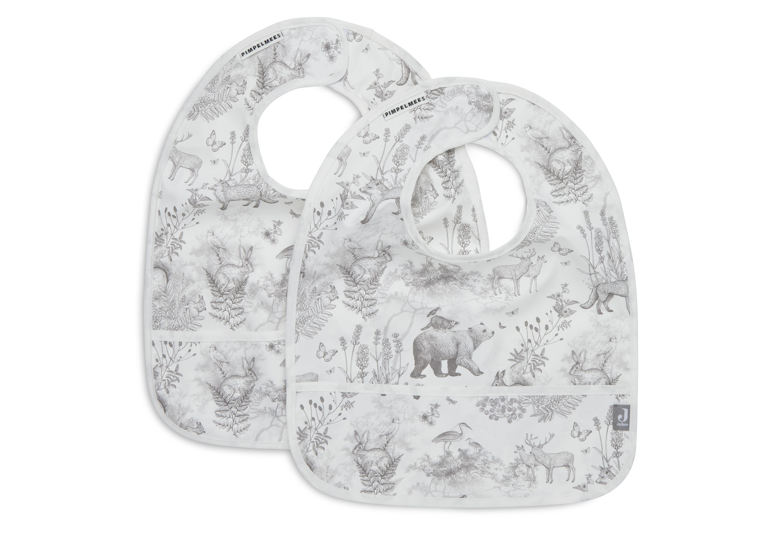 Slab Waterproof Pimpelmees - Forest Animals (2pack)
