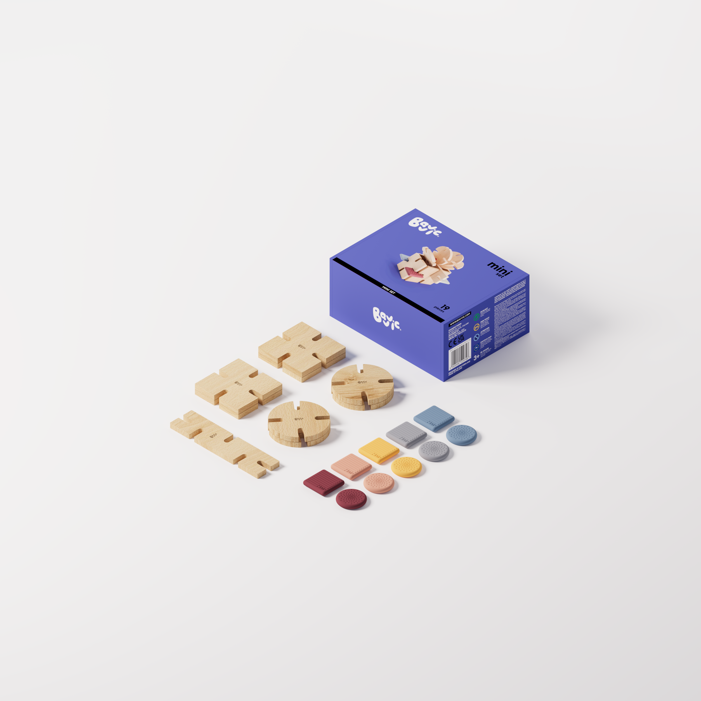 BAVVIC Mini Set - 16 elementen